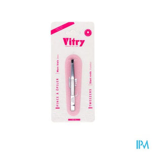 Epileerpincet Schuin Inox