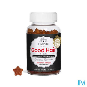 Lashile Beauty Good Hair Men Gummies 60