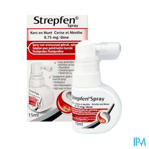 Strepfen 8,75mg Spray Oromucosaal Opl 15ml