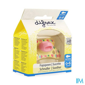 Difrax Fopspeen Natural 0-6m