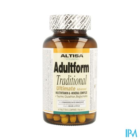Altisa Adultform Traditional Ultimate Tabl 60