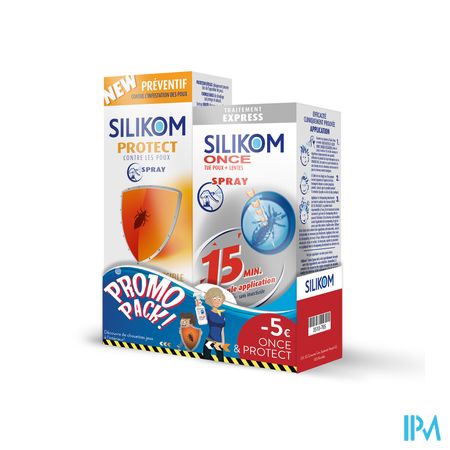 Silikom Protect 200Ml + Once Spray 100Ml     Promo