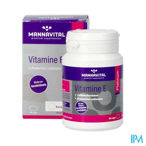 Mannavital Vitamine E Caps 60