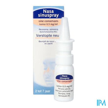 Charger l'image dans la galerie, Nasasinuspray 0,5mg/ml Sine Cons.junior Neusv.10ml
