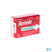 Load image into Gallery viewer, Rennie Mint Z/suiker Zuigtabl 60
