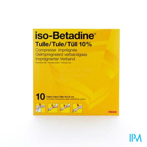 Iso Betadine Tulles Compr 10