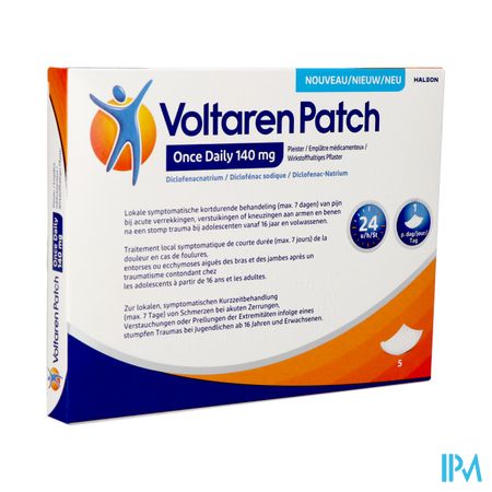 Voltaren Patch 140mg Once Daily Pleister 5