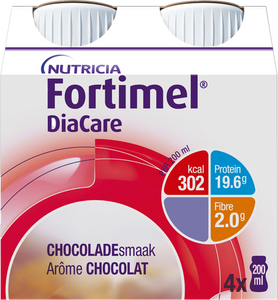 Fortimel DiaCare chocoaldesmaak 4x200ml