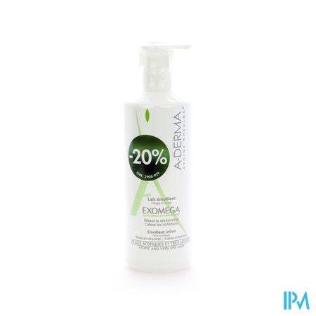 Aderma Exomega Melk 400ml -20% Promo