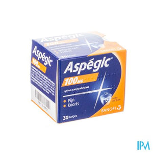 Aspegic 100 Pulv 30x 100mg