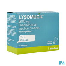 Charger l'image dans la galerie, Lysomucil 600 Gran Sach 30 X 600mg
