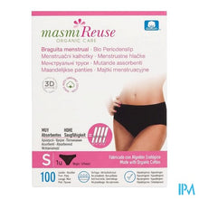 Afbeelding in Gallery-weergave laden, Masmi Culotte Menstruelle Lavable S Coton Bio
