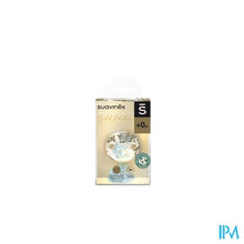 Load image into Gallery viewer, Suavinex Gold Soother Chain Blue
