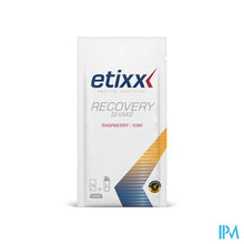 Afbeelding in Gallery-weergave laden, Etixx Recovery Shake Rasp/kiwi 12x50g
