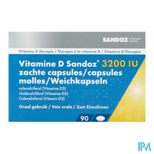 Charger l'image dans la galerie, Vitamine D Sandoz 3200iu Caps Zacht 90
