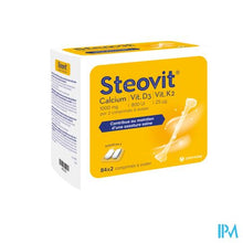 Afbeelding in Gallery-weergave laden, Steovit Calcium/vitd3/vit K2 1000mg/880iu Comp2x84
