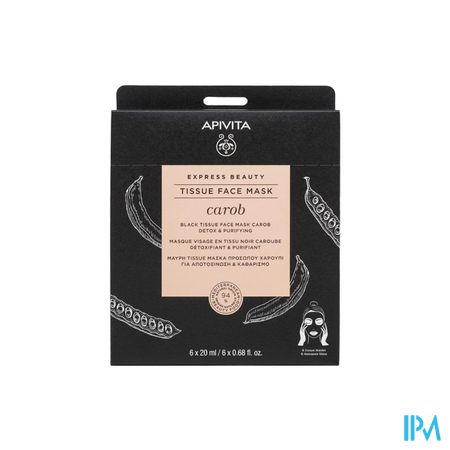 Apivita Express Sheet Mask Carob