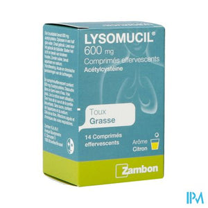 Lysomucil 600 Comp Eff 14 X 600mg