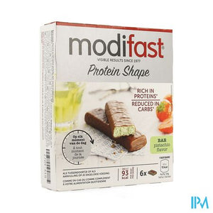 Modifast Protiplus Reep Chocolade-pistache 162g