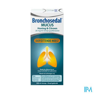 Bronchosedal Mucus Honing Citroen 300ml 20mg/ml