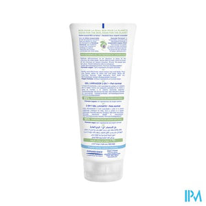 Mustela Pn 2in1 Wasgel 200ml Nf