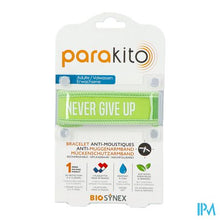 Load image into Gallery viewer, Para'kito Armband Volwassen Never Give Up Groen
