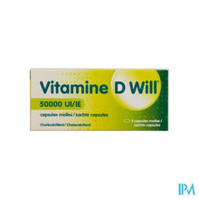 Afbeelding in Gallery-weergave laden, Vitamine D Will 50000ie Zachte Caps 4
