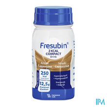 Charger l'image dans la galerie, Fresubin 2 Kcal Compact Drink Cappuccino Fl4x125ml
