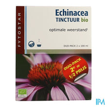 Afbeelding in Gallery-weergave laden, Fytostar Echinacea Tinctuur Bio Duo2x100ml 2e -50%
