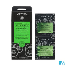 Charger l'image dans la galerie, Apivita Express Beauty Face Mask C.int.moist.2x8ml
