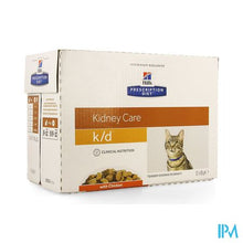 Afbeelding in Gallery-weergave laden, Hills Prescrip.diet Feline Kd Maaltijdzakje 12x85g
