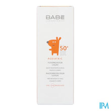 Afbeelding in Gallery-weergave laden, BabE Pediatric Sunscreen Lotion Baby Ip50+ 100ml
