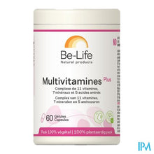 Charger l'image dans la galerie, Multivitamines Plus Be Life Caps 60
