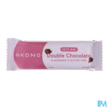 Afbeelding in Gallery-weergave laden, Okono Dubbele Chocolade Keto Bar 40g
