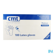 Charger l'image dans la galerie, Cmt Handschoenen Latex Wit Lp M 100

