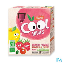Afbeelding in Gallery-weergave laden, Vitabio Cool Fruits Appel&framboos&banaan 4x90g
