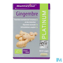 Afbeelding in Gallery-weergave laden, Mannavital Gember Platinum V-caps 90
