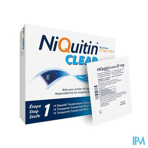 Niquitin Clear Patches 14 X 21mg