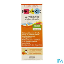 Charger l'image dans la galerie, Pediakid 22 Vitamine Oligo Element. Sol Buv 250ml
