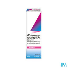 Bild in der Galerieansicht laden, Rhinospray Ipratropium 0.6mg/ml Nasenspray 15ml
