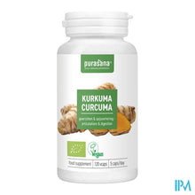 Charger l'image dans la galerie, Purasana Vegan Kurkuma Bio Caps 120
