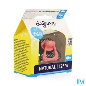 Difrax Fopspeen Natural 12m+