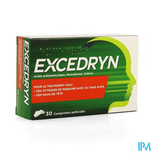 Charger l'image dans la galerie, Excedryn Filmomh Tabl 30
