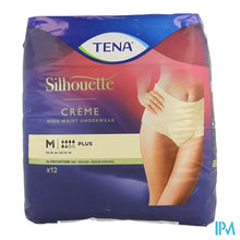 Afbeelding in Gallery-weergave laden, Tena Silhouette Plus Creme High Waist M 12 782512
