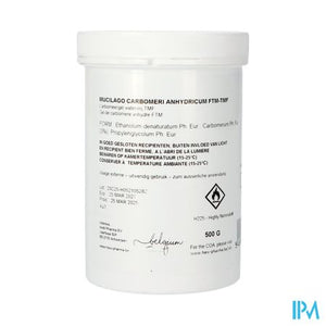 Carbomeergel Watervrij Tmf 500g Hew Pharma