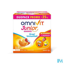 Afbeelding in Gallery-weergave laden, Omnivit Junior Gummies Duopack -35%
