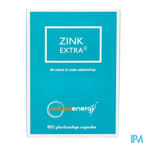 Natural Energy Zinc Extra Caps 180