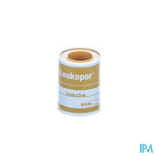 Afbeelding in Gallery-weergave laden, Leukopor Deksel Kleefpleist. 5,00cmx5,0m 1 0247400
