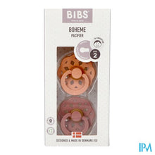 Afbeelding in Gallery-weergave laden, Bibs 2 Fopspeen Boheme Duo Peach/woodchuck 2
