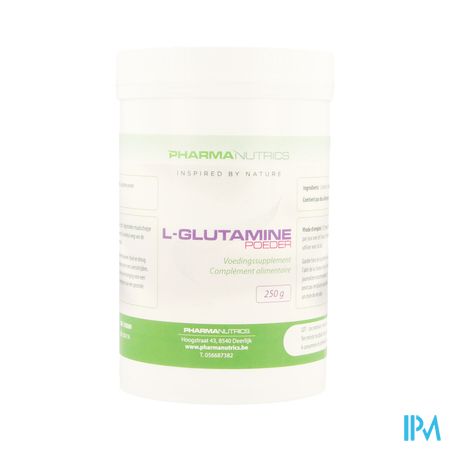 l Glutamine Pdr 250g Pharmanutrics